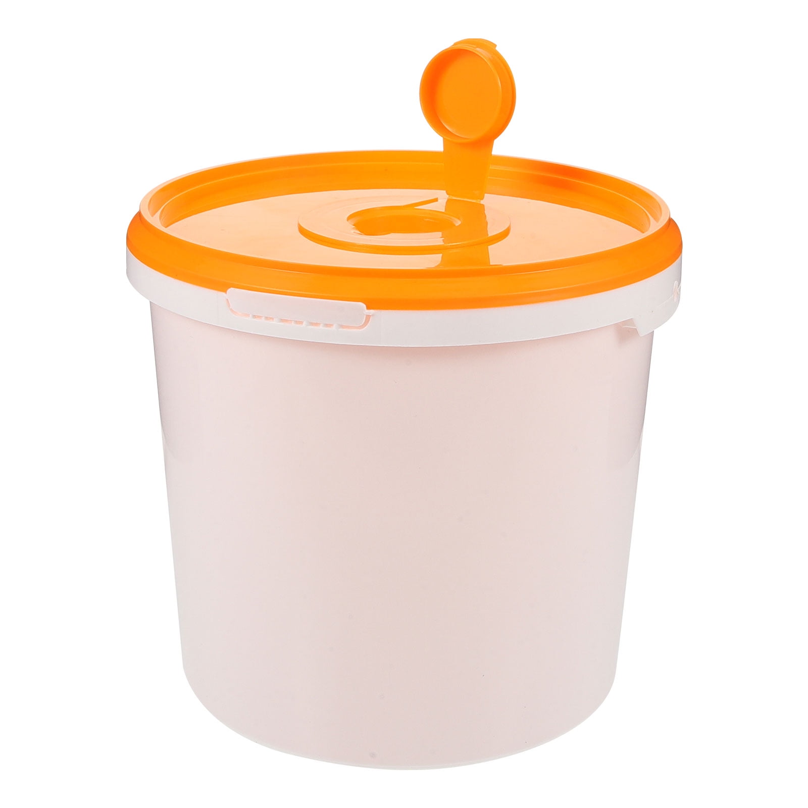 WEUVEB Portable Plastic Wipes Bucket Dispenser for Car and Office Use