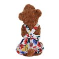 thumbnail image 4 of DOPI Summer Beach Fresh Cat Dog Cute Pet Clothes Bow Dress Cotton Print, 4 of 5