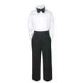 thumbnail image 2 of New Black Baby,Toddler & Boy Wedding Formal Tuxedo Suit S M L XL 2T 3T 4T 5,6-20, 2 of 7