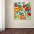 thumbnail image 3 of "Decorative Flowers Bright Crop" Canvas Art by Silvia Vassileva, 3 of 3