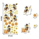thumbnail image 3 of Bewildely Adhesivo de pared de abeja, calcomanía de abeja de dibujos animados, póster de película adhesiva de flores, pegatinas autoadhesivas, Decoración del hogar, 3 of 5