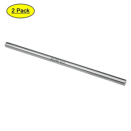 

Uxcell 9mm x 200mm HSS Lathe Shaft Bar Stock Tool Round Steel Rod 2 Pack
