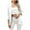 White womens tops summer, variant on USSUMA Womens Blouses Tops Dressy Open Front Tops for Women Casual Summer Blaze Plus Size Tunic Women's 3/4 Sleeve Work Business Jacket Cardigan T-Shirts Trendy