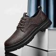 thumbnail image 3 of Casual Leather Shoes For Men Soft Sole Shoes Driving Shoes, 3 of 9