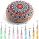 thumbnail image 3 of 160 Piezas Mandala Herramientas de Puntear para Pintar Rocas Kit de Plantillas de Mandala Bola Stylus Escultura de Arcilla Herramientas de Talla, 3 of 5