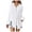 White, variant on COMVALUE Button Down Shirts for Women 2026 Oversized Long Sleeve Collar Boyfriend Shirt Cotton Gauze Tops Dressy Casual Blouse (Green, S)