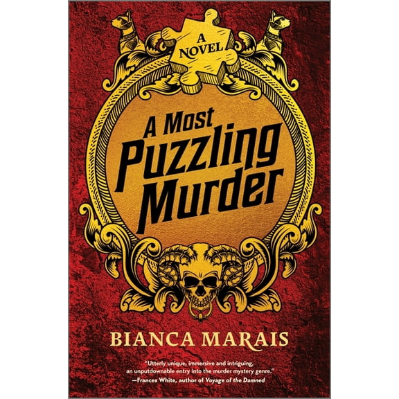 A Most Puzzling Murder: A Quirky, Humorous Locked Room Murder Mystery with Riddles and Puzzles for the Reader to Solve, (Hardcover)