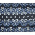 thumbnail image 4 of oneOone Tissu Polyester Lycra Imprimé Ikat Tourbillon 1 Yard 56 Pouces de Large, 4 of 4