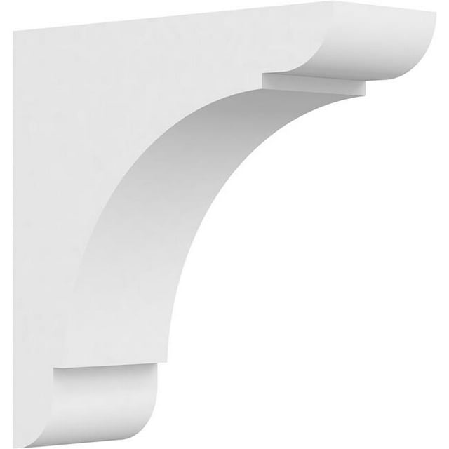 Ekena Millwork CORP03X10X10OLY Standard Olympique Architecture Grade PVC Corbel - 10 x 3 x 10 Po.