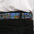 thumbnail image 4 of Buckle-Down Belt, Seatbelt Buckle Belt, Tattoo Johnny Flower Fairy, Youth 22 to 32 Inches, 4 of 9