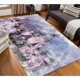 thumbnail image 5 of Bathroom Rug, Area Rugs, Dining Room Rugs, Thick Rug, Girl Room Rug, Modern Rug, Pink Rug, Purple Rug, Soft Rug, Girl Rugs, Custom Rug, 5.9'x9.2' - 180x280 cm, 5 of 8