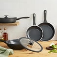 thumbnail image 5 of Henckels Nola 2-pc Aluminum Ceramic Nonstick Fry Pan Set, 5 of 5