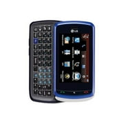 LG Xenon GR500 - 3G feature phone - microSD slot - LCD display - 240 x 400 pixels - rear camera 2 MP - blue