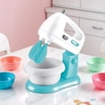 thumbnail image 4 of Home Simulation Pretend Play Toys Set for Kids - Coffee Maker, Washing Machine, Iron, Egg Beater, Juicer, Vacuum Cleaner & Microwave - DIY Kitchen Playset, Interactive Operation, Best Gift Choices, 4 of 11