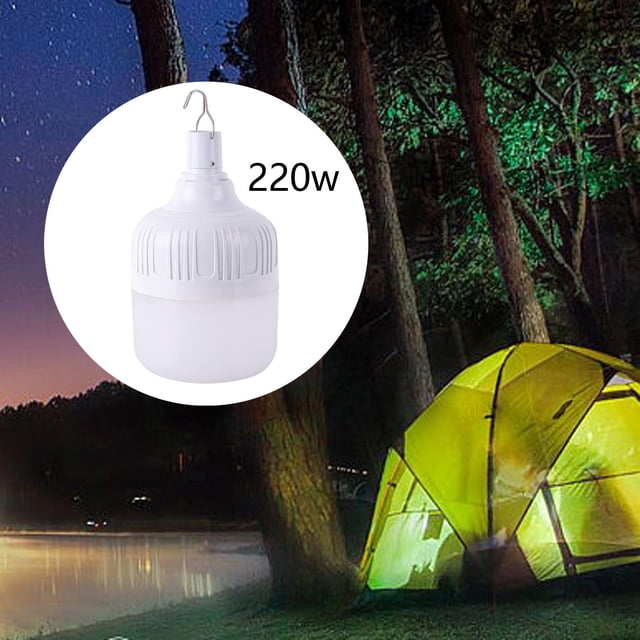 Lámpara colgante USB LED para acampar Perfecl luz nocturna blanca con gancho 220W