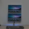 thumbnail image 3 of VIVO Dual Monitor Mount Extra Tall Adjustable Stand | Fits Two Screens up to 27", 3 of 9
