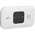 thumbnail image 1 of HUGFEGWE 4G Mobile Hotspot, High Speed Internet Router Portable Pocket, Small Network Hotspot for Car Outdoor for Phone Laptop Desktop Tablet, White CA919-124055, 1 of 9