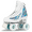 Diamond, variant on Crazy Skates Glitz Roller Skates | Adjustable or Fixed Sizes | Glitter Sparkle Quad Skates for Women and Girls