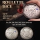 thumbnail image 3 of Dados únicos Dados de ruleta Juego de dados de metal Dados mecánicos Spinner Dnd Roller Dados D&D Dados Steampunk Dados retro Spinner Dice D20 Todo en uno Dnd Dice D6 D8 D10 D12 para mazmorras y drago, 3 of 5