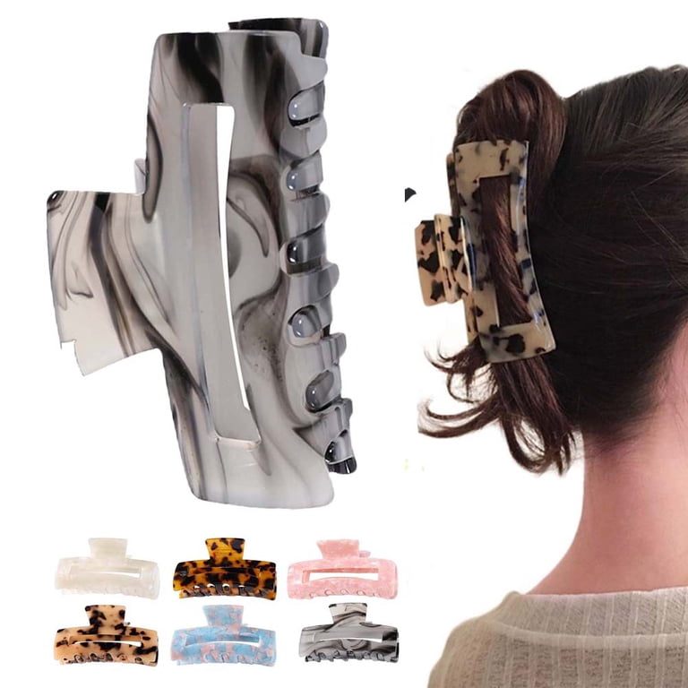 Ludlz Big Claw Hair Clips Leopard Print Hair Clips for Women  display picture 1
