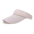 thumbnail image 1 of Sunhat Adjustable Breathable Women Cotton Visor Cap for Tennis, 1 of 10