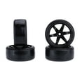 thumbnail image 3 of Car Tires,Car Tires Tyre 1/10 Drift Car Drift Car Tires 4pcs/set 1/10 Drift Eryue Tyre On-road Car Buzhi Crush-resistant Car Tire black, 3 of 5