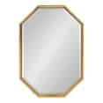 thumbnail image 3 of Kate and Laurel Calter Large Elongated Octagon Frame Wall Mirror, 25.5 x 37.5, Gold, 3 of 7