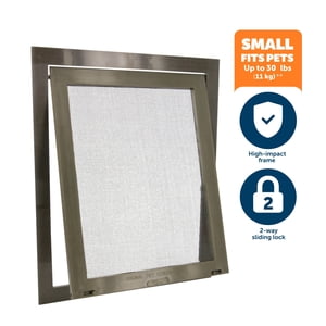 PetSafe Pet Screen Door, Small, Brown