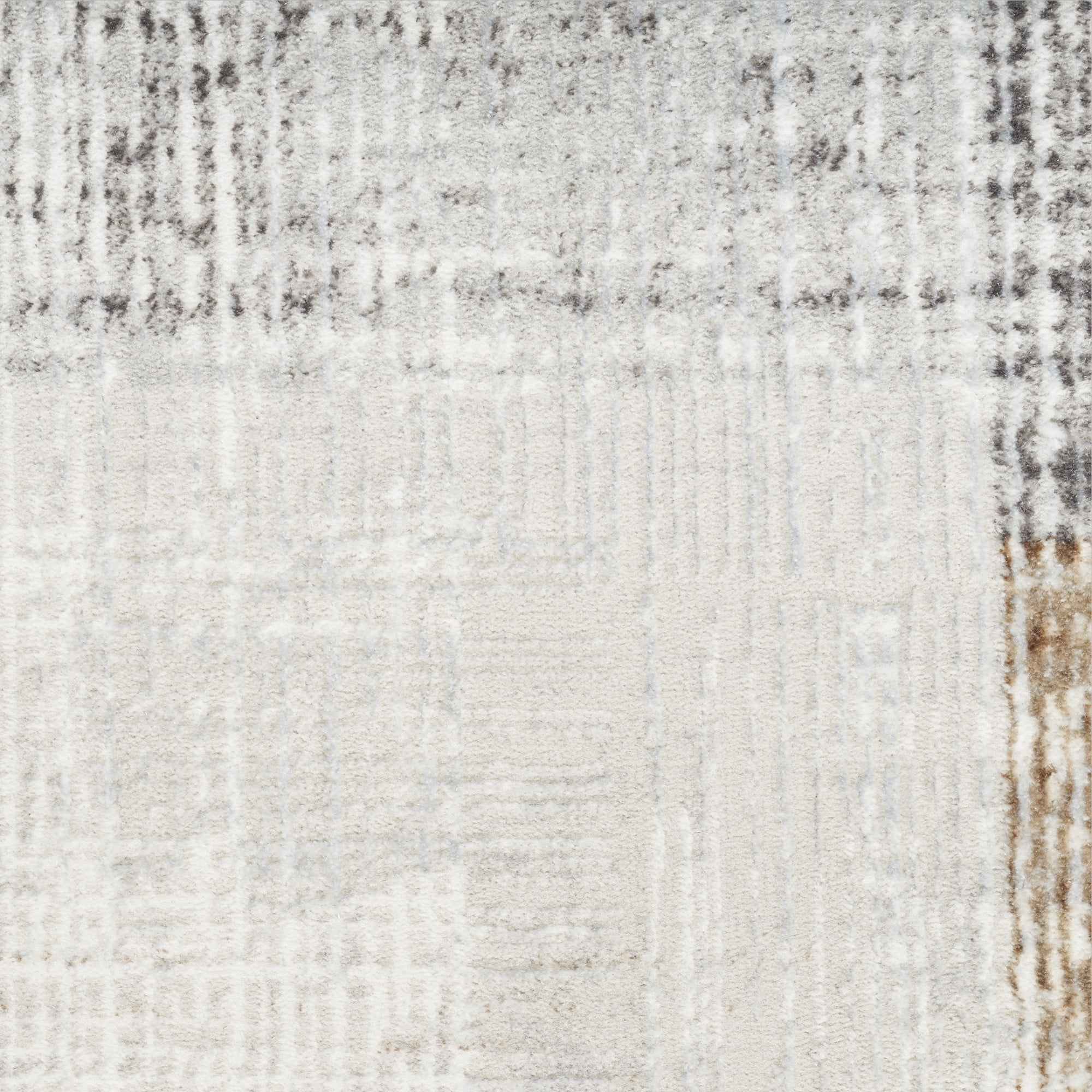 Inspire Me! Home Décor Iliana Modern Grey 2'3" x 7'6" Area Rug (2x8)