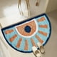 thumbnail image 1 of Tapete Semicircular Absorbente para Baño, Alfombra Gruesa Antideslizante para Entrada de Baño o Aseo., 1 of 6