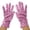 Pink, variant on Glitter Elbow Length Gloves for Men & Women, Shiny Disco Party Accessory, Perfect for Rave, Festival, or Drag Show. Silver