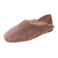 thumbnail image 2 of Zapatos de felpa para mujer, comodidad de otoño e invierno, además de zapatos de algodón cálidos de terciopelo, zapatos planos para el hogar, arrastre perezoso Wmkox8yii hj789, 2 of 5