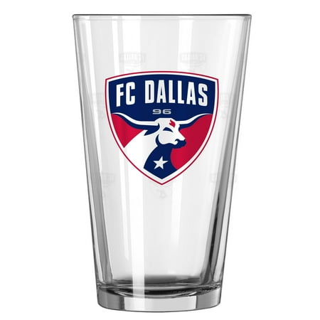 - FC Dallas 16oz. Satin Etch Pint Glass - No Size