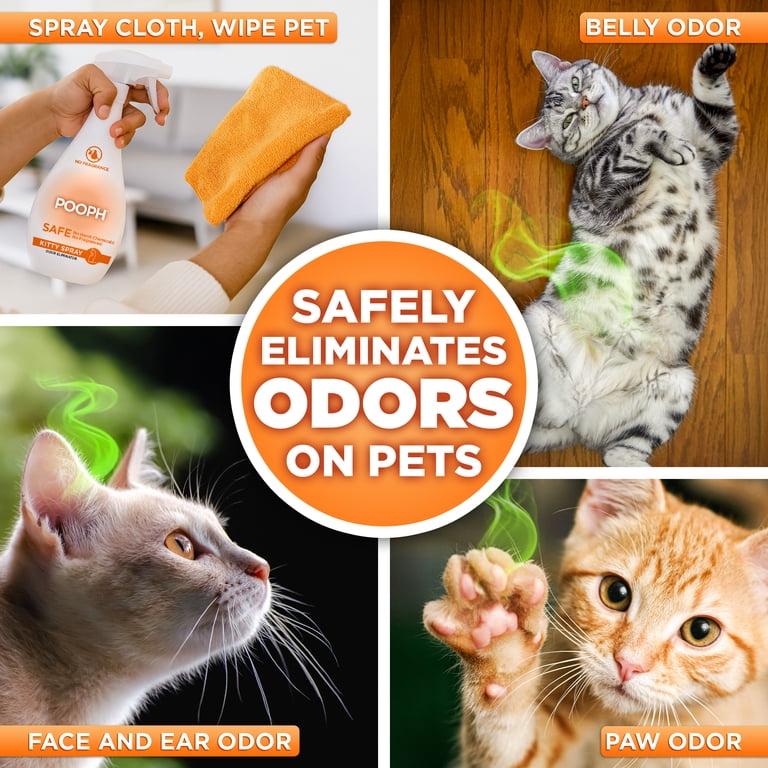 Pooph Kitty Odor Eliminator Spray, 20 oz photo 5