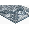 thumbnail image 2 of Concord Global Trading Concord Global Jefferson Collection Vintage Area Rug Blue/Ivory 5'3"x7'3" 5' x 8' Dining Room, 2 of 4