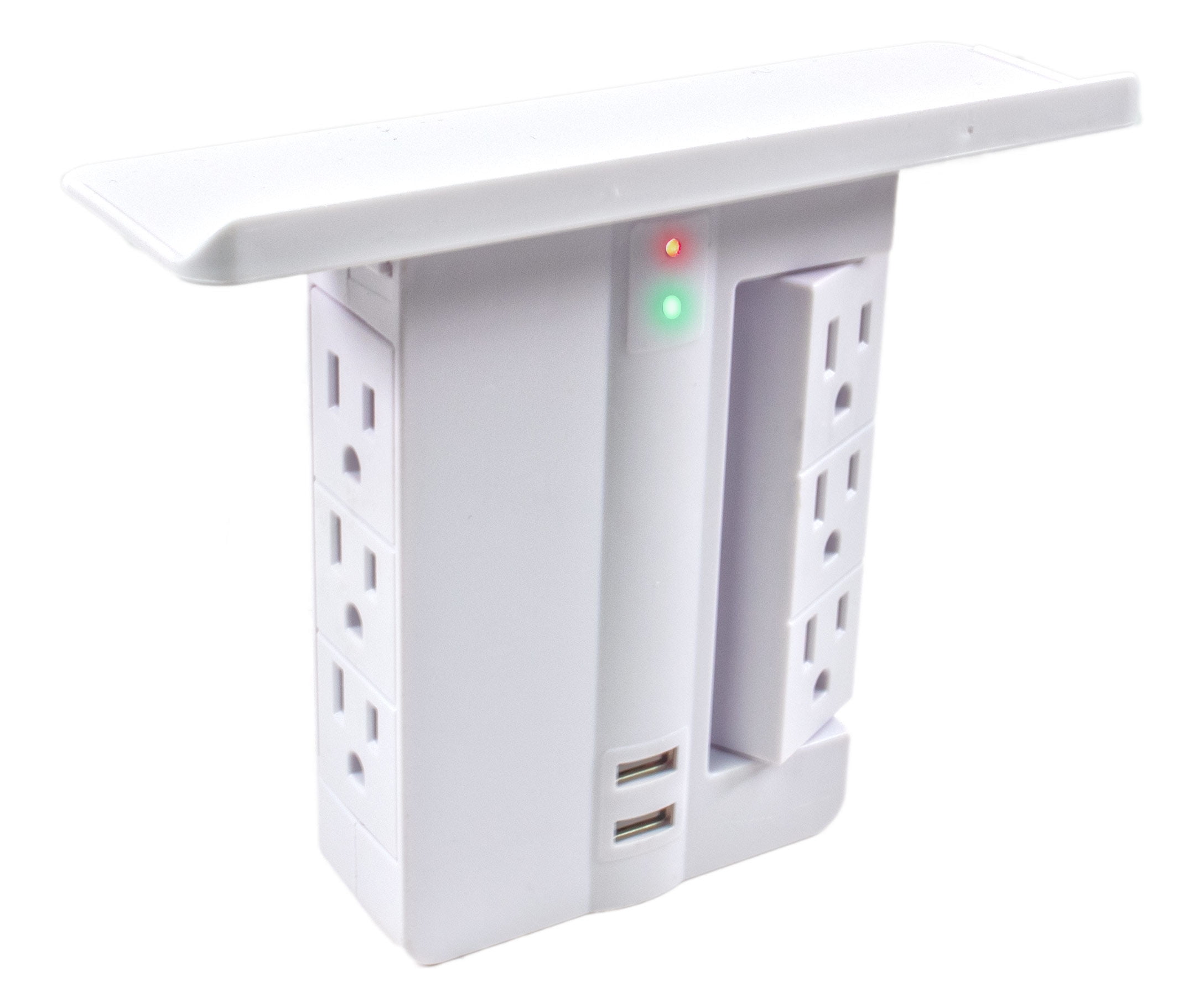 Wall Power Rotating Outlet Shelf Electrical Socket Wall Stand 6 Plugs 3 USB Wall Power Rotating Outlet Shelf Electrical Socket Wall Stand 6 Plugs 3 USB