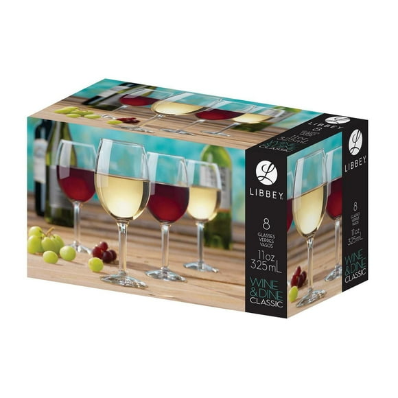 Ensemble verre a vin 8 pièces