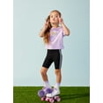 thumbnail image 4 of Little Star Organic Toddler Girl 4Pk Bike Shorts, Size 12M-5T, 4 of 13