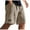 Khaki, variant on Men's Shorts Casual Loose Comfortable Drawstring Mens Shorts Elastic Waist Mens Shorts with Pockets Mens Shorts Plus Size Mens Workwear Shorts Mens Shorts Under $10 Brown,S