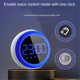 thumbnail image 2 of Reloj despertador infantil, con doble alarma, luz nocturna de brillo ajustable, activado por voz, reloj despertador para niños., 2 of 5