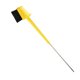 thumbnail image 1 of Dual Comb Eyebrow Brushes, Eyelash Comb Eyebrow Brush for Women, Eyelash Eyebrow Travel Makeup Tool, Yellow 8.15" Length, 1 of 7