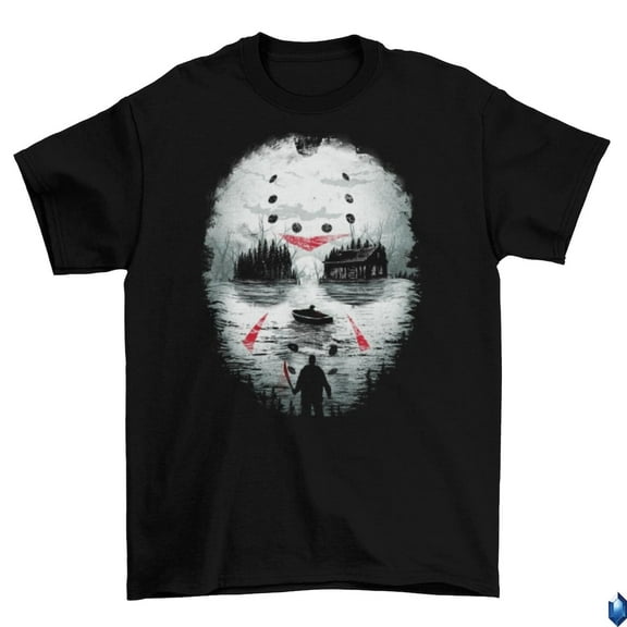 Friday The 13th T-Shirt Unisex Horror Scary Sizes Jason Vorhees Halloween