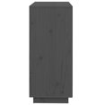 thumbnail image 5 of vidaXL Sideboard Grey 74x35x80 cm Solid Wood Pine, 5 of 5