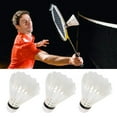thumbnail image 4 of 12PCS High Speed Goose Feather Badminton Balls Shuttlecocks Outdoor Indoor Training, 4 of 8
