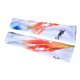 thumbnail image 4 of Mangas de brazo mangas de brazo de enfriamiento para hombres y mujeres Protección solar compresión ligera para acampar actividades al aire libre playa M, 4 of 8