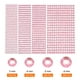 thumbnail image 3 of Uxcell 1792 Pcs 4 Hojas de Pegatinas de Rhinestone Rosa Claro 3/4/5/6 mm Gemas Autoadhesivas para Decoración de Manualidades DIY, 3 of 5
