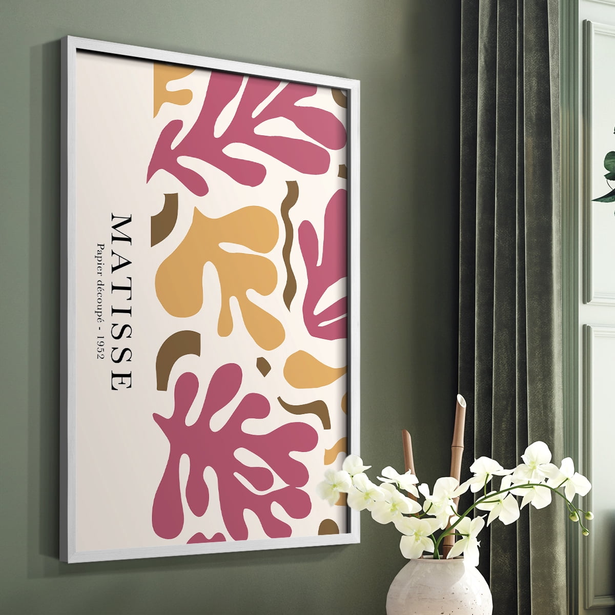 Matisse CCXLVII in Solid Wood 11 x 14 Framed Print