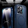 thumbnail image 6 of JETech Case for iPhone 14 Pro 6.1-Inch Compatible with MagSafe, Heavy Duty Dual-Layer Rugged Protection, Shockproof Protective Tough Phone Magnetic Cover (Navy), 6 of 6