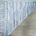 thumbnail image 4 of SAFAVIEH Rag Skylar Striped Cotton Area Rug, Light Blue/Multi, 8' x 10', 4 of 5