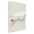 thumbnail image 6 of The Stupell Home Decor Collection Proud with Heart Stretched Canvas Wall Art, 6 of 11